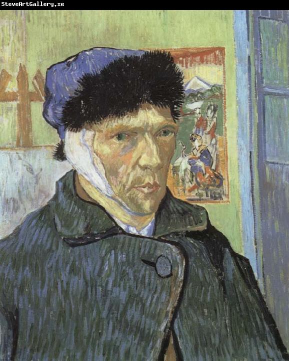 Vincent Van Gogh Self-Portrait with Bandaged Ear